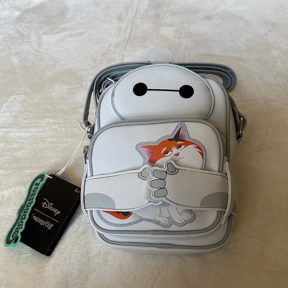 Loungefly Disney Baymax and Mochi Crossbody Bag